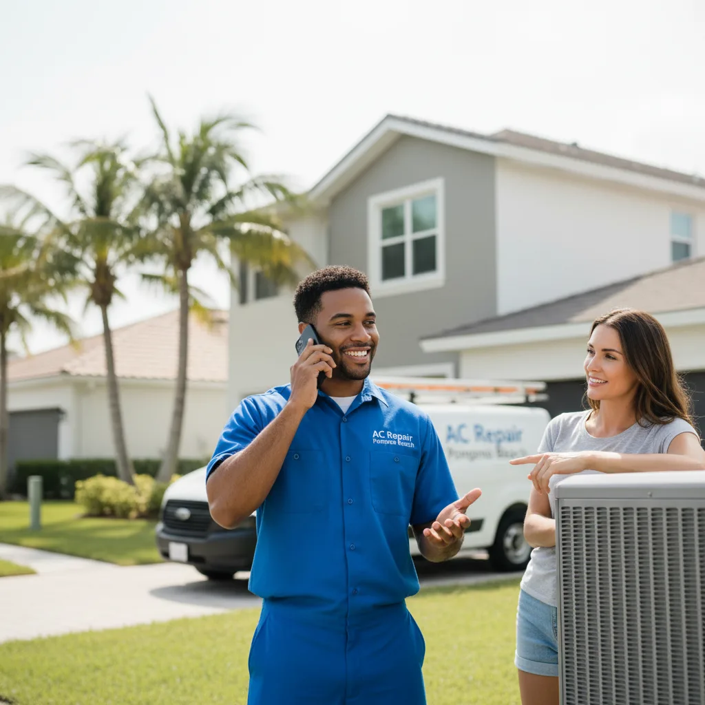 AC Repair Pompano Beach customer support in Homewood